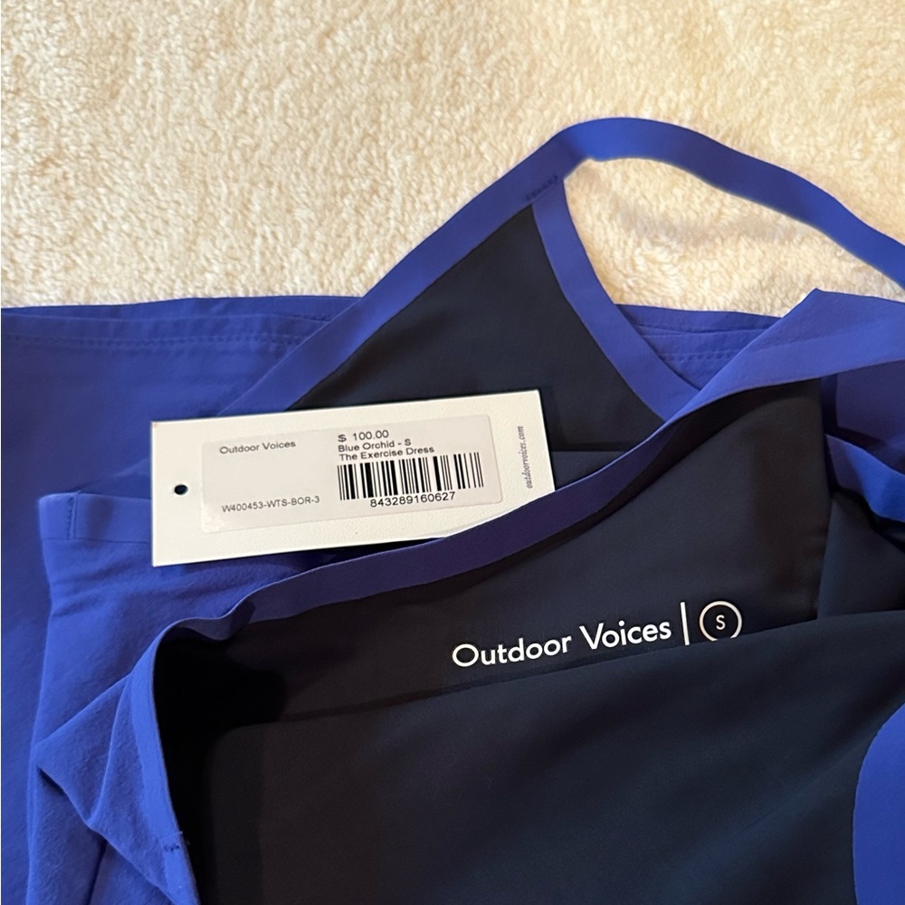 COPY - Outdoor Voices Exercise dress - Blue Orchid